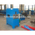Portable Working On Site Seamless Copper Rain Gutter Downspout Drain Forming Machine With Wheels